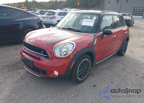2015 Mini Countryman Cooper S из США, поврежденный, VIN WMWZC5C58FWP43754